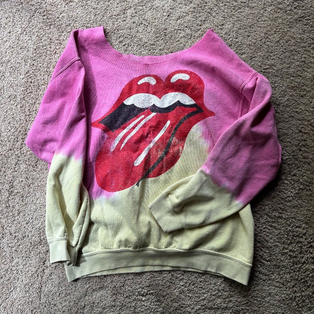 Urban Outfitters Rolling Stones Logo Sweatshirt